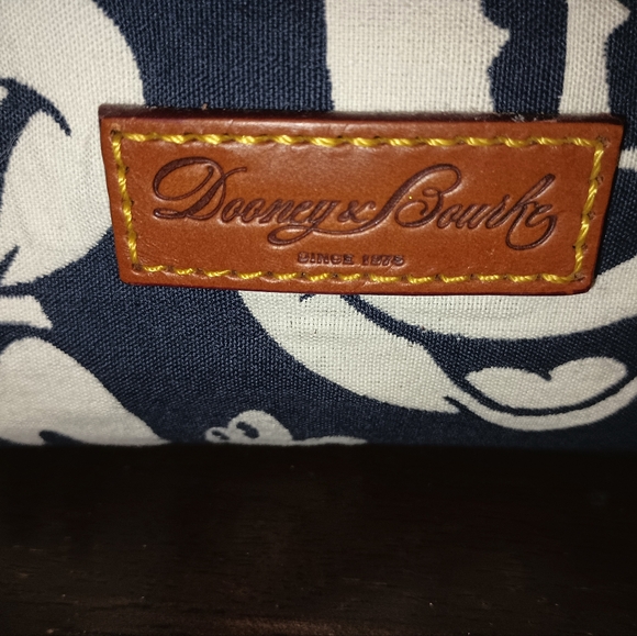 Disney Mickey Dooney and Bourke shoulder bag Blue Canvas - Picture 8 of 15
